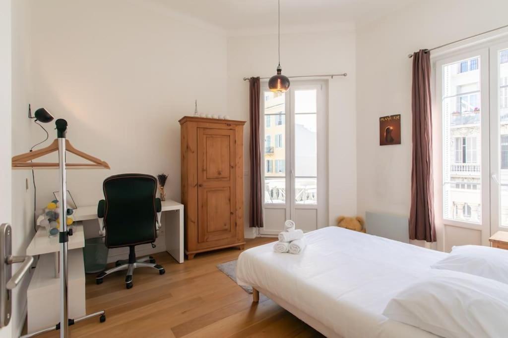#22 Emma Suite 2Bdr Balcony Center Town 2Mins Tramway Nice Eksteriør billede